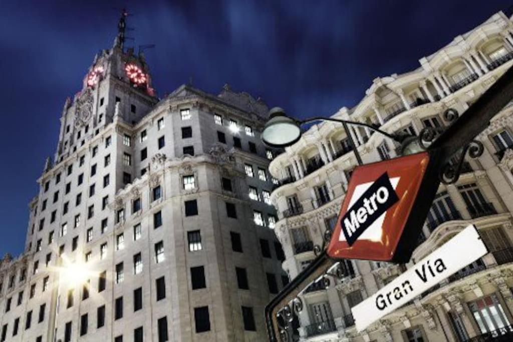 Rooms In Madrid Downtown Exterior foto